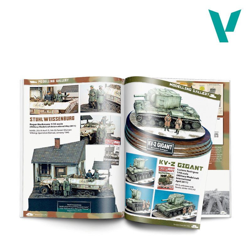 Acrylicos Vallejo Warpaint Armour 1: "Armour of the Eastern Front 1941 - 1945" Book by David Grummitt