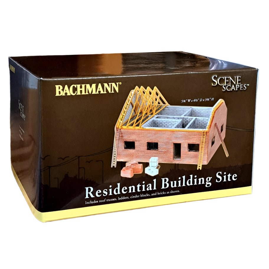 Bachmann SceneScapes™ Residential Building Site Structure, HO Scale