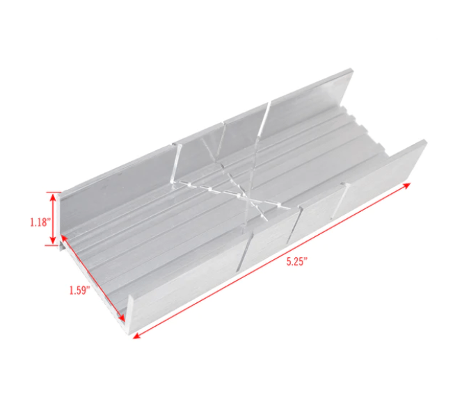 Excel Miter Box for Razor Saw
