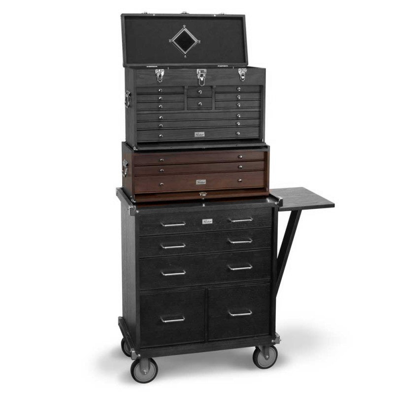 Gerstner International Dark Oak 3 - Drawer Mid - Base