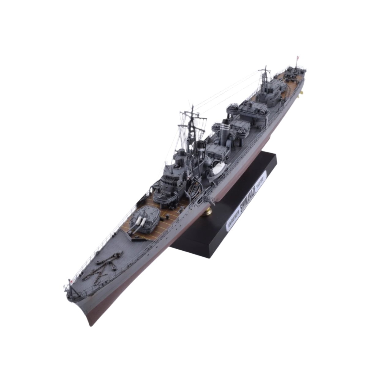 Hasegawa Imperial Japanese Navy Shimikaze Destroyer Plastic Ship Model Kit, 1/350 Scale
