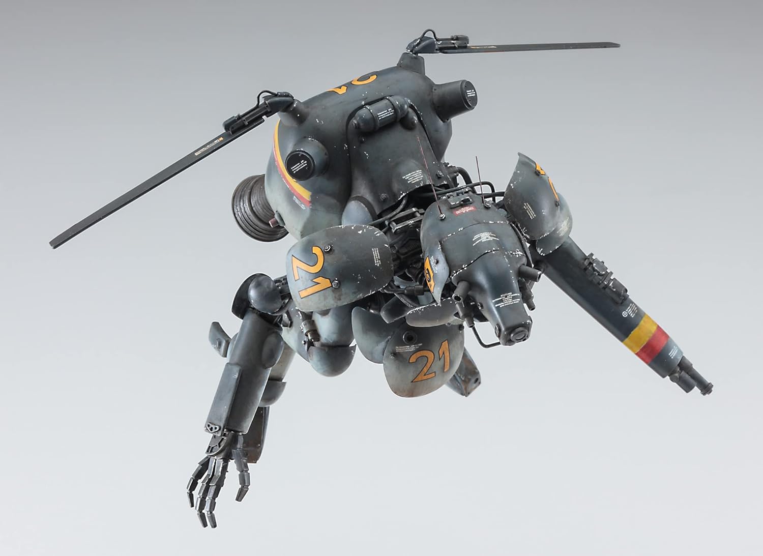 Hasegawa Maschinen Krieger Moon Type Humanoid Unmanned Interceptor Luna Hund (Ltd Edition) Plastic Model Kit, 1/20 Scale