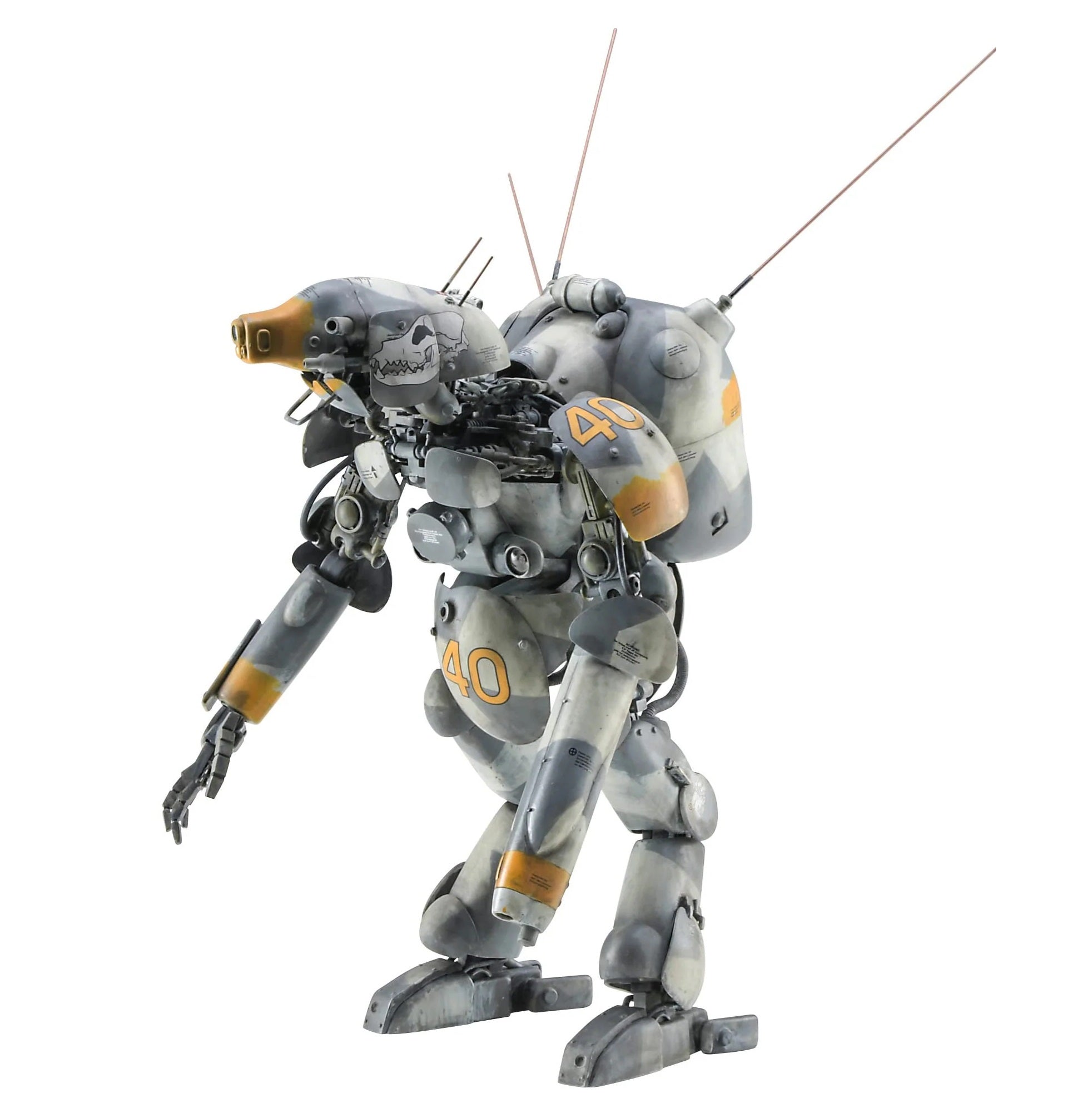 Hasegawa Maschinen Krieger Moon Type Humanoid Unmanned Interceptor Luna Hund (Ltd Edition) Plastic Model Kit, 1/20 Scale