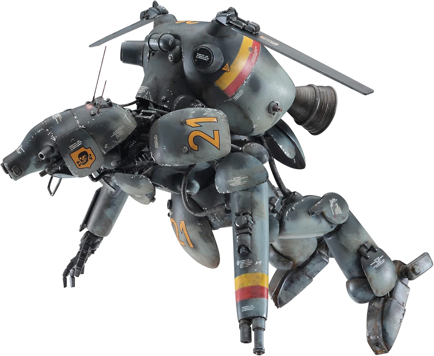 Hasegawa Maschinen Krieger Moon Type Humanoid Unmanned Interceptor Luna Hund (Ltd Edition) Plastic Model Kit, 1/20 Scale