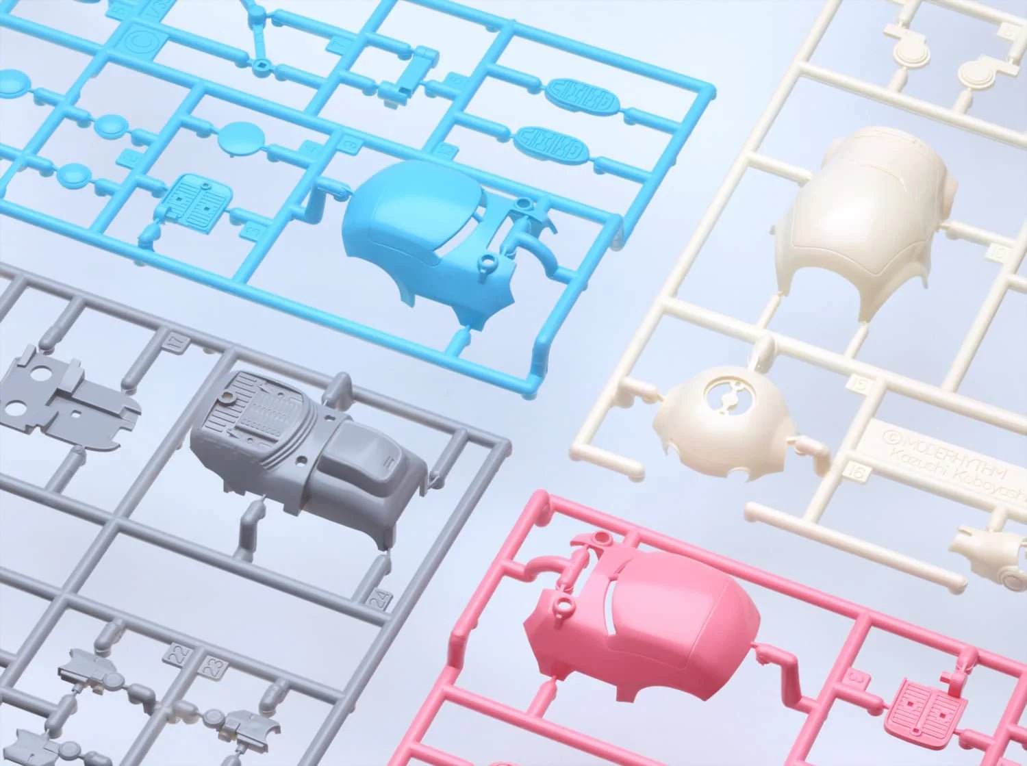 Hasegawa Mechatro WeGo No.18 'Warm And Cool' Shinonome Laboratory Ver. Plastic Model Kit, 1/35 Scale