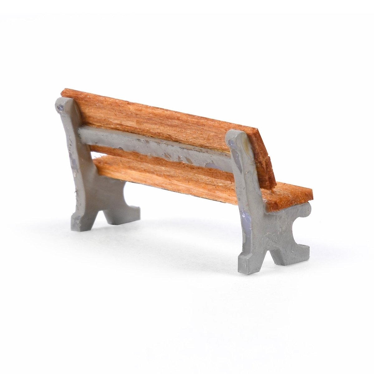 HO Scale Modern Park Benches by Scientific – Set of 6