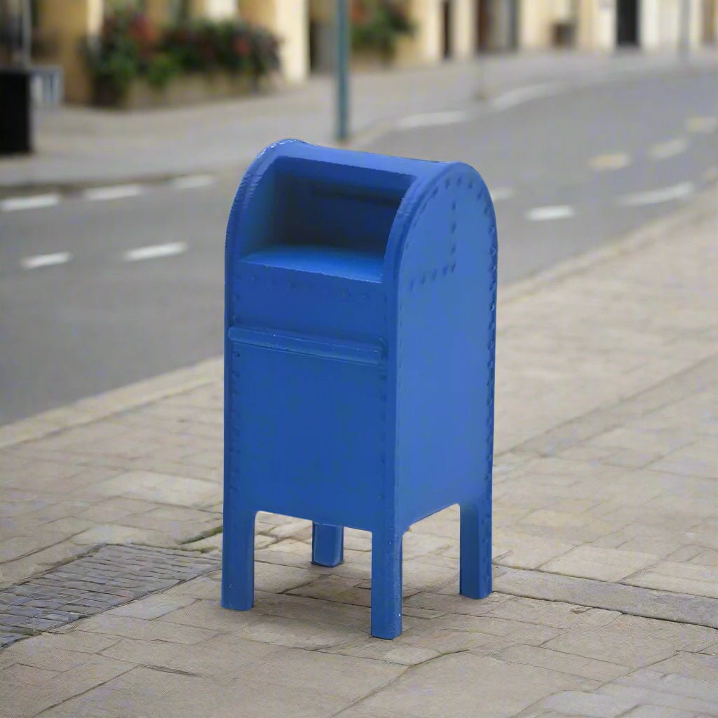 HO Scale U.S. Mail Collection Boxes by Scientific, Pack of 12