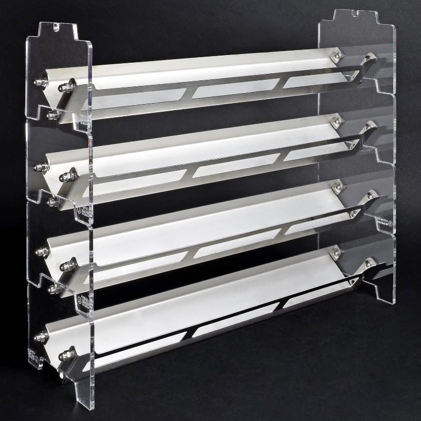Infini Model Acrylic Wide Type Paint Rack, 4 Stacks