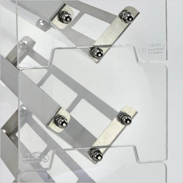 Infini Model Acrylic Wide Type Paint Rack, 4 Stacks