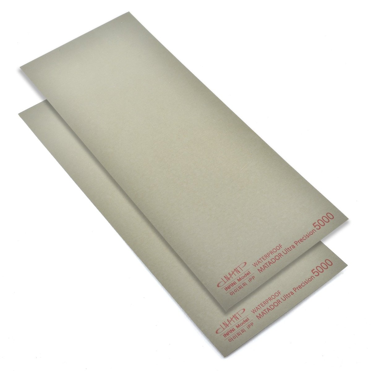 Infini Premium Ultra Precision Adhesive Backed Sanding Sheet, 5000 Grit, Pack of 2