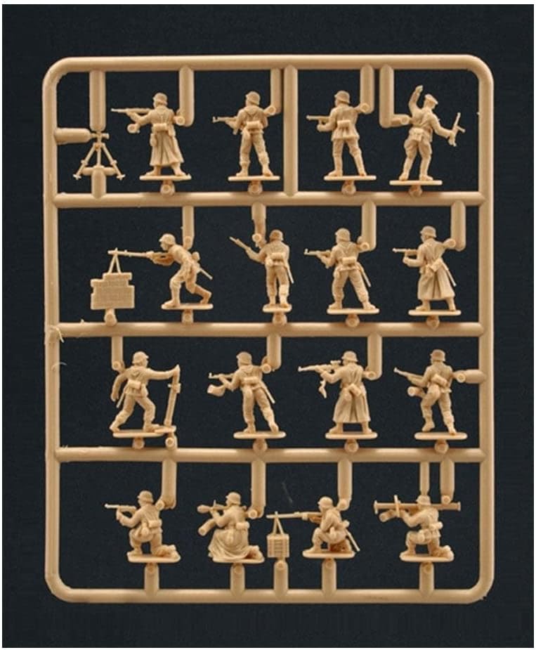 Italeri® WWII German Elite Troops 48 pc Plastic Model Kit, 1/72 Scale
