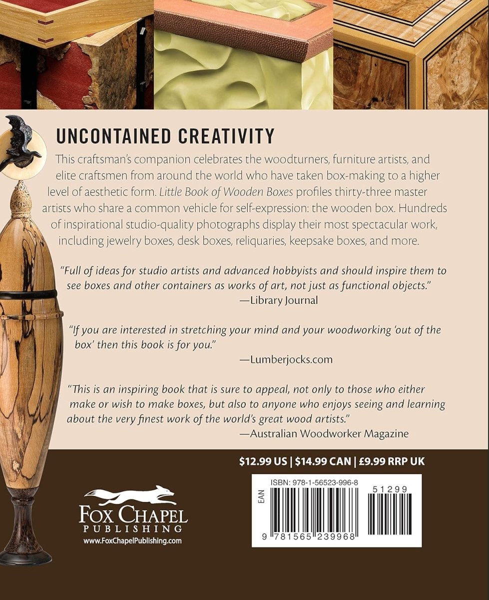 Little Book of Wooden Boxes: Wooden Boxes Created by the Masters
