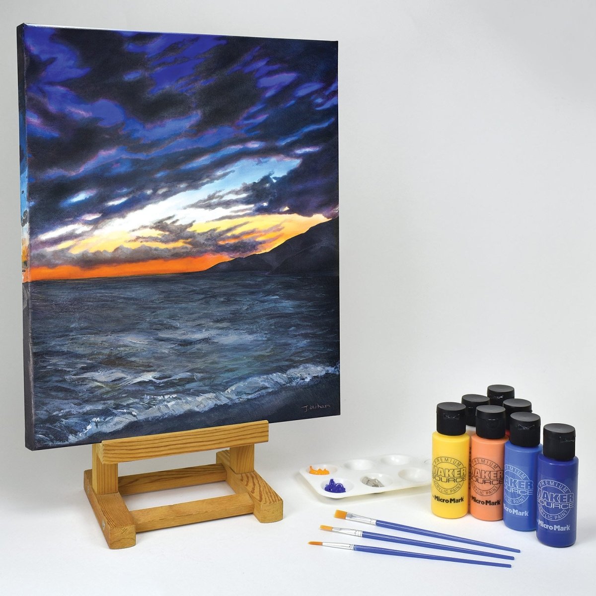 Maker Source by Micro - Mark 24 Colors Basic Paint Set