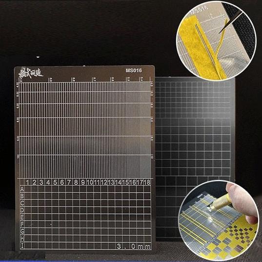 Metal-Etched Cutting Mat A for Masking Tape
