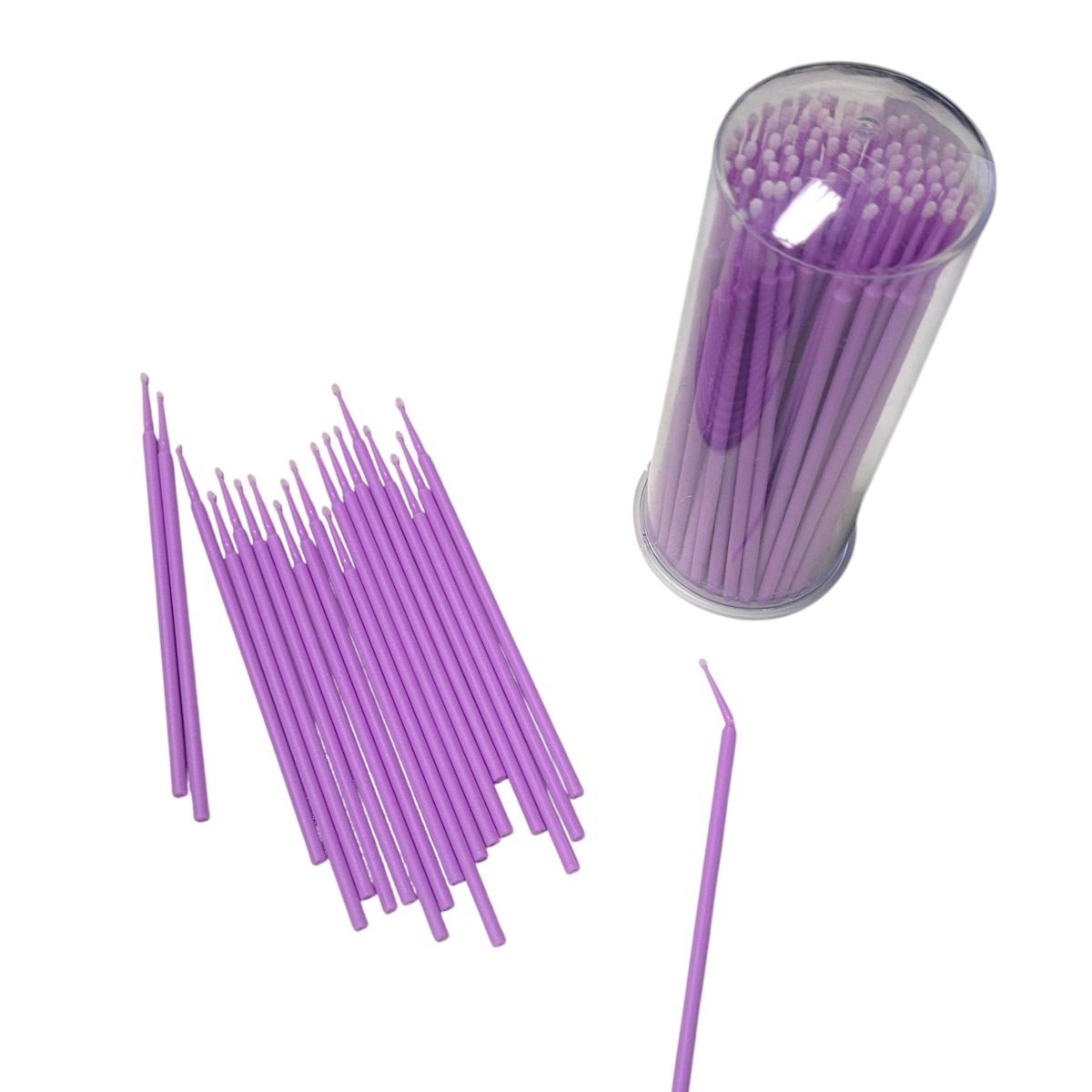 Micro Applicator Brush Ultra Fine, 100 Pieces