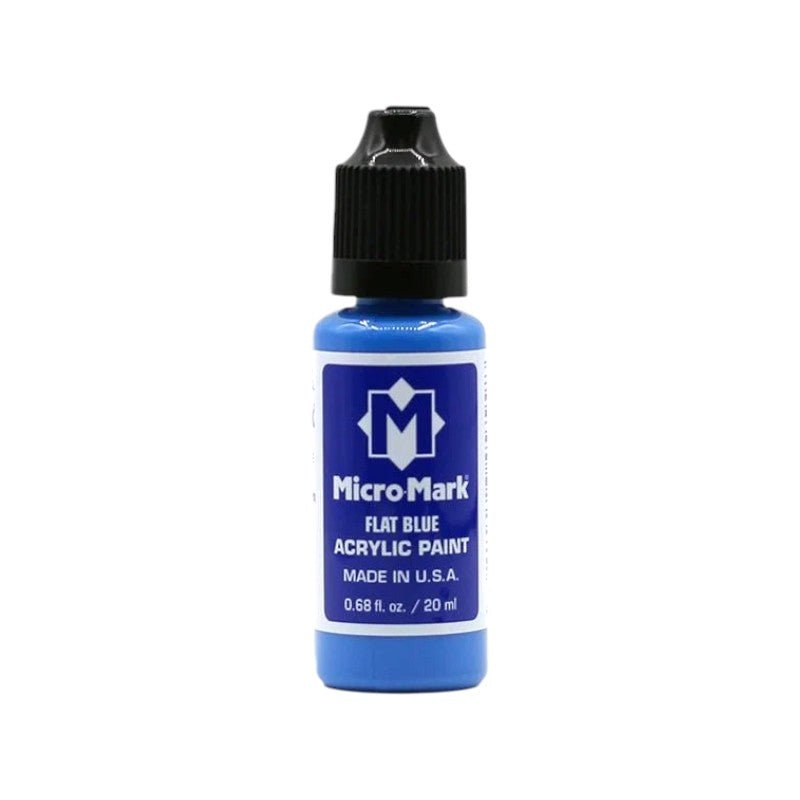Micro - Mark Air Flat Blue Acrylic Paint, 20ml