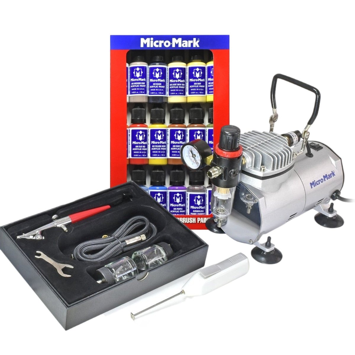 Micro - Mark Airbrush Outfit Super Value Package