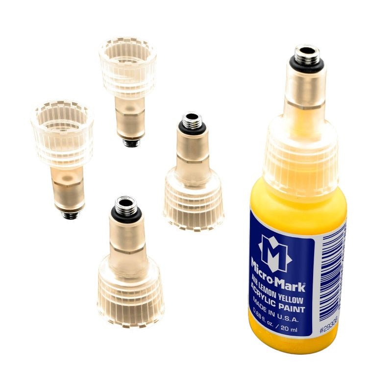 Corebazaarstore Airbrush Paint Feed Adapter for Corebazaarstore Paints, Pack of 5