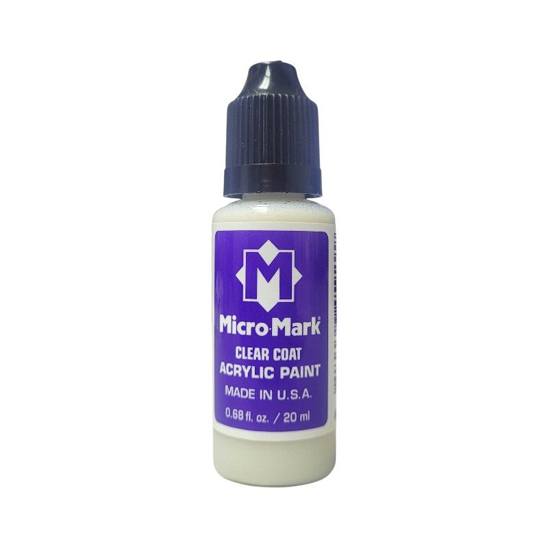 Micro - Mark Clear Coat Paint, 20ml