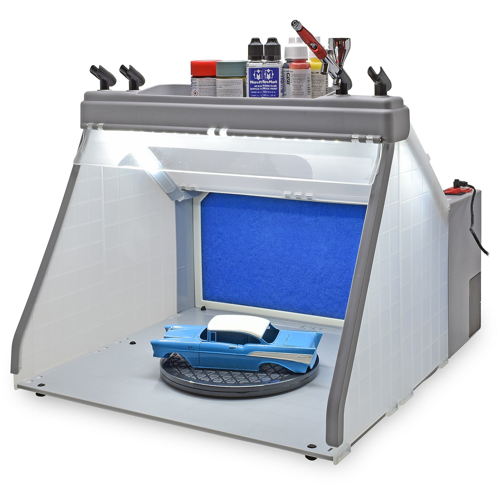 Micro - Mark Deluxe Edition Portable Fold - Up Spray Booth