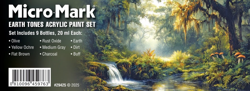 Micro - Mark Earthtones Acrylic Paint Set