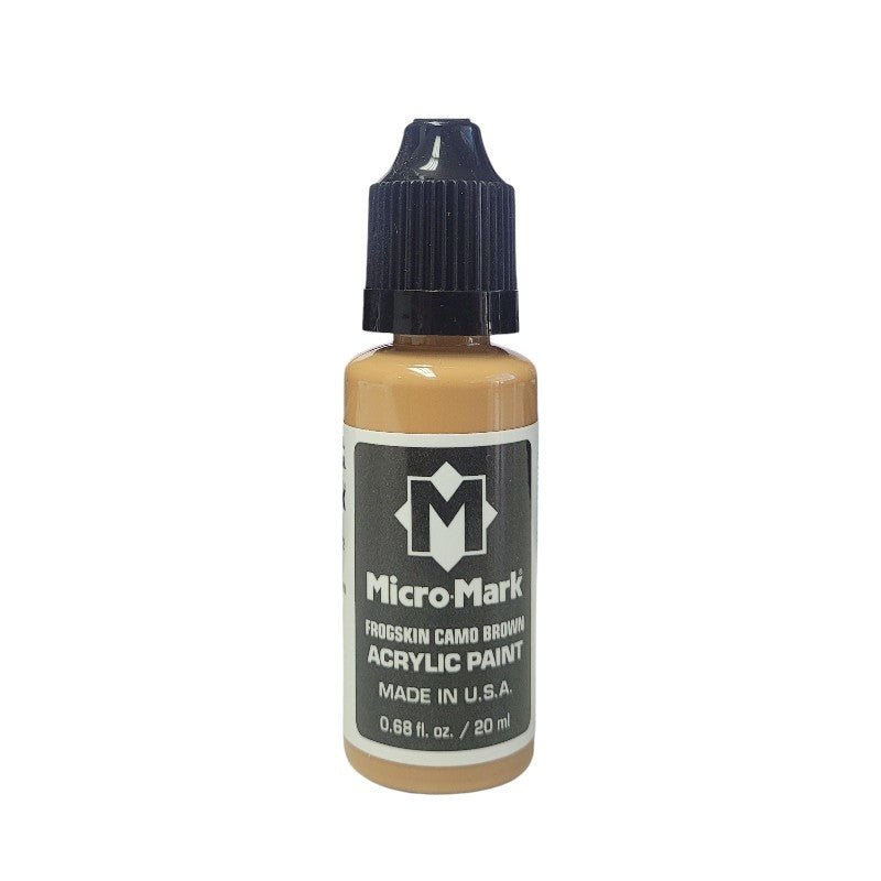 Micro - Mark Frogskin Camo Brown Paint, 20ml