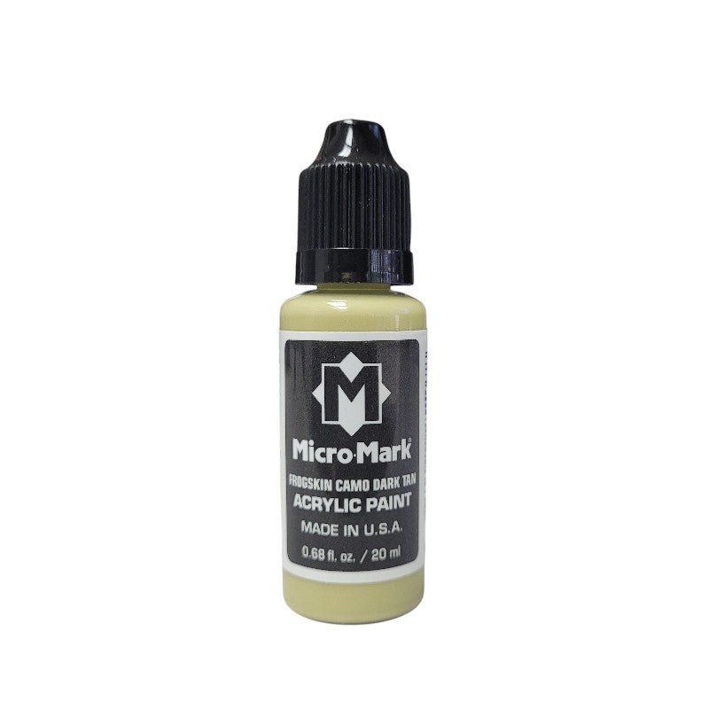 Micro - Mark Frogskin Camo Dark Tan Paint, 20ml