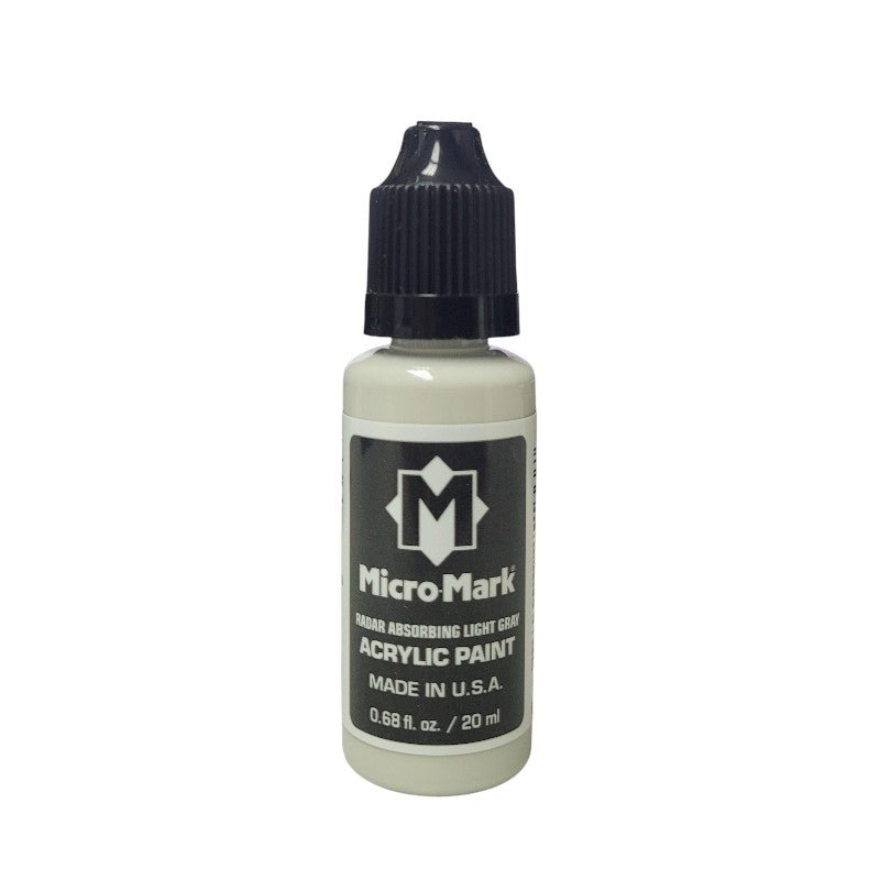 Micro - Mark Radar absorbing Light Gray Paint, 20ml