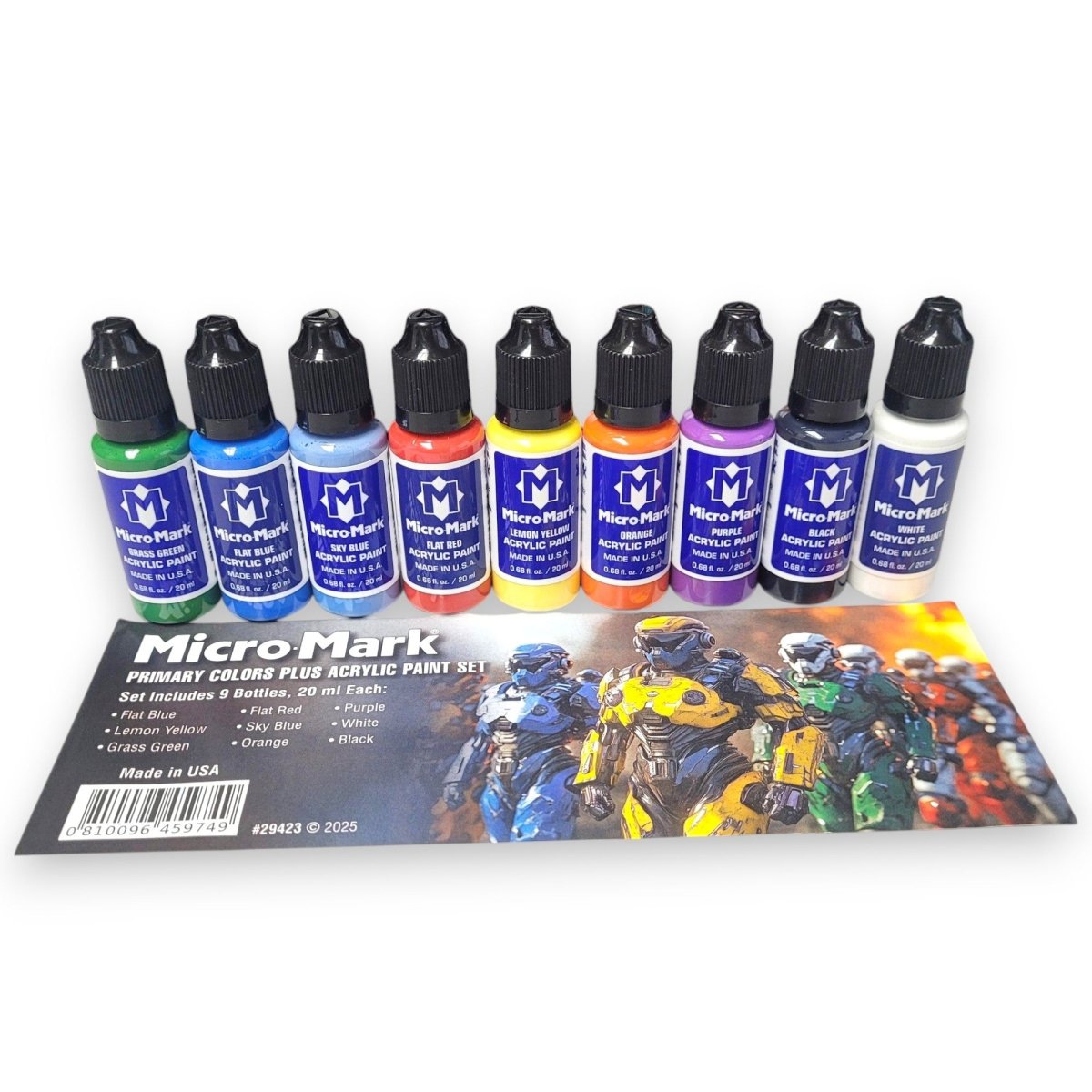 Micro - Mark Ultimate Acrylic Paint Bundle, with Racks