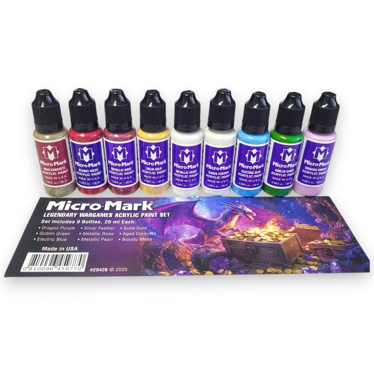 Micro - Mark Ultimate Acrylic Paint Bundle, with Racks