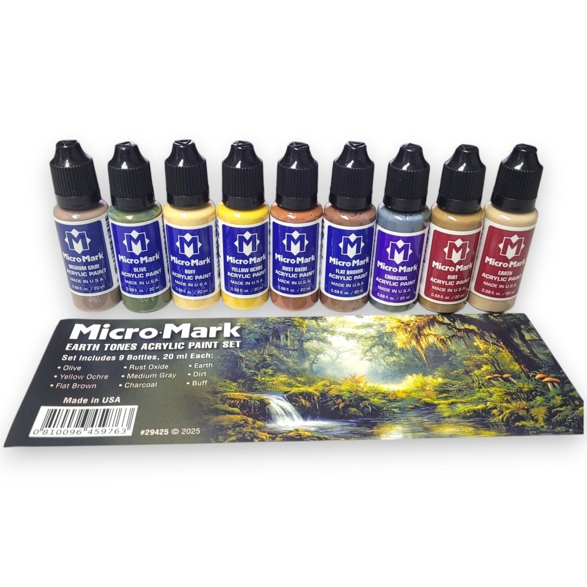 Micro - Mark Ultimate Acrylic Paint Bundle, with Racks