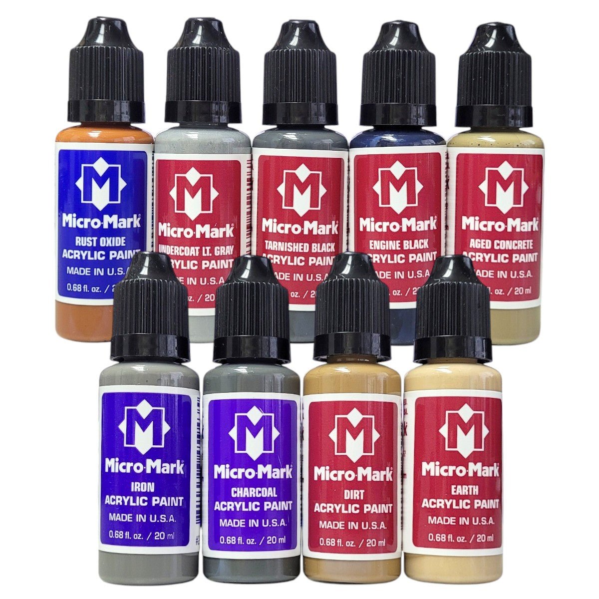 Micro - Mark Urban Terrain Acrylic Paint Set