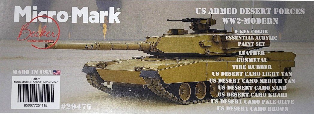 US Armed Desert Forces 9pc Set