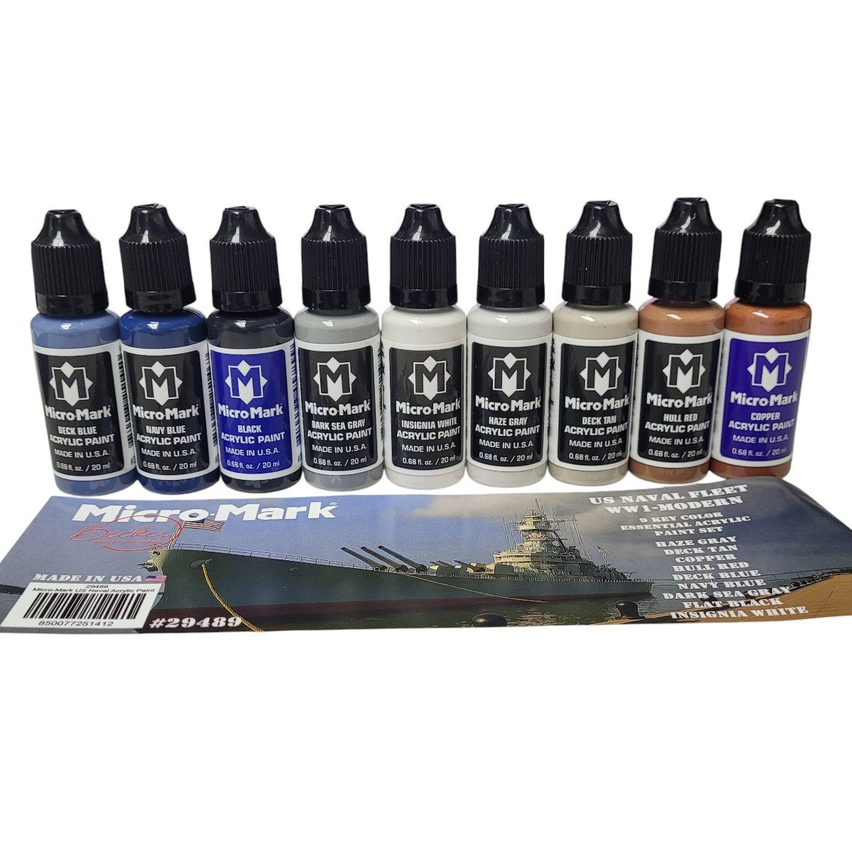Corebazaarstore US Naval Acrylic Paint Set, 9pc