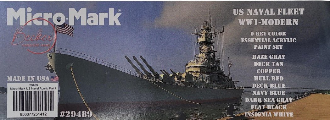 Corebazaarstore US Naval Acrylic Paint Set, 9pc