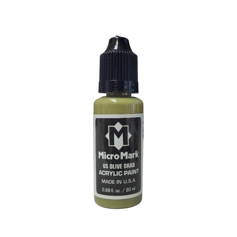 Micro - Mark US Olive Drab Paint, 20ml