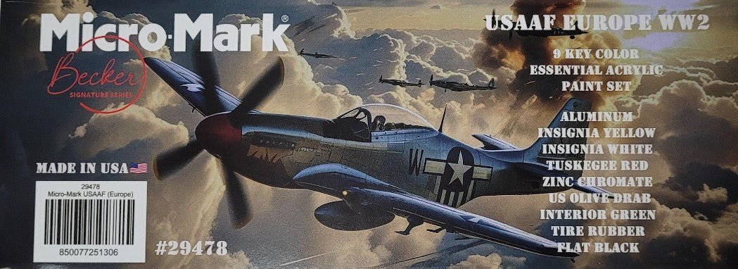 Corebazaarstore USAAF (Europe) Acrylic Paint Set, 9pc