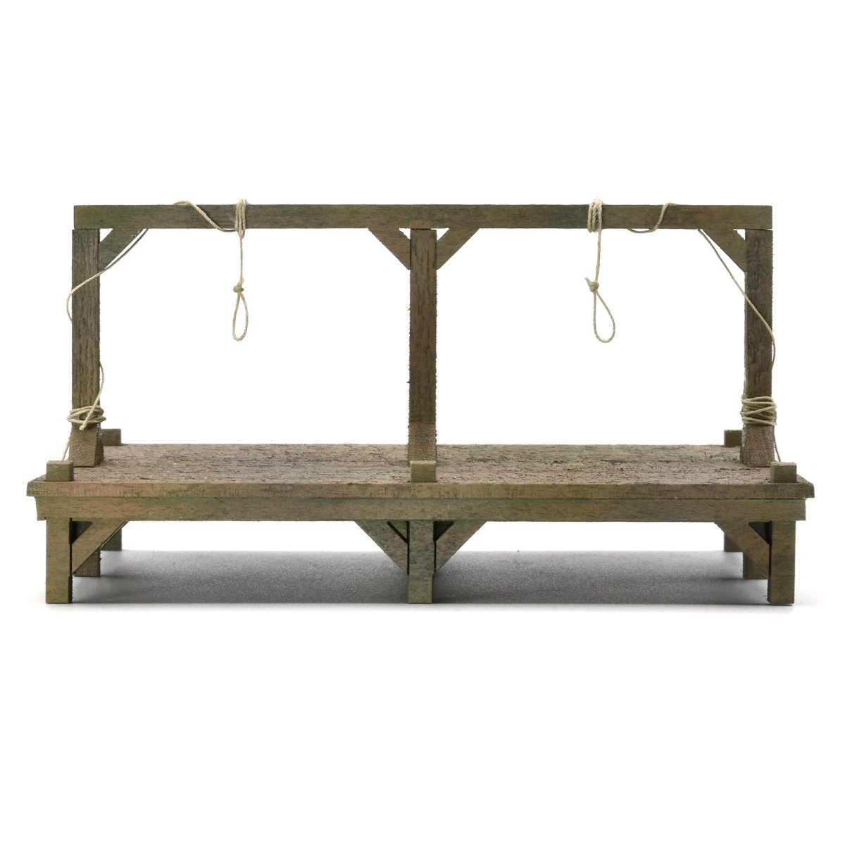 Old West Gallows, HO Scale, Laser - Art by Scientific