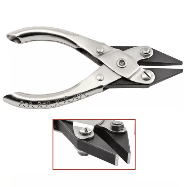 Parallel Jaw Plier, Flat Nose with Straight Jaws