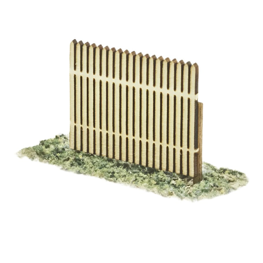 Picket Fencing for O Scale Model Railroads by Scientific