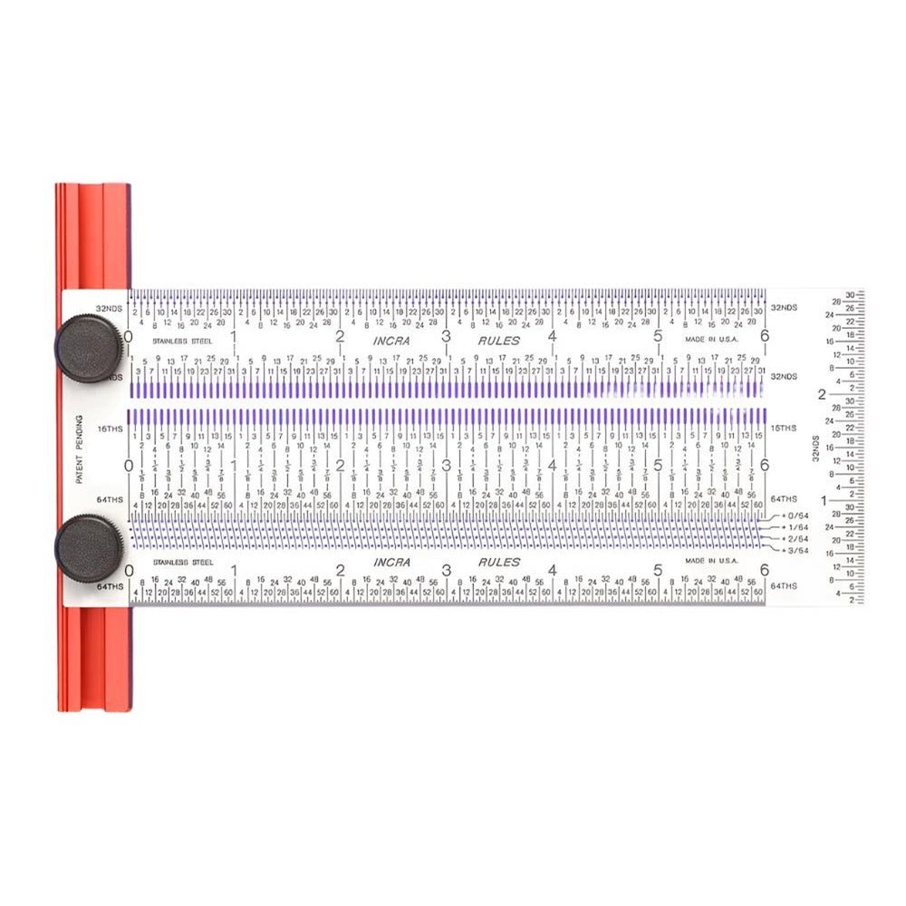 Precision T - Rule, 6 Inch