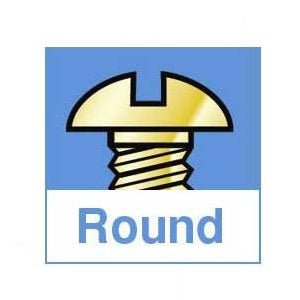 Round Screws, 1 - 72 x 1/4" Package of 25