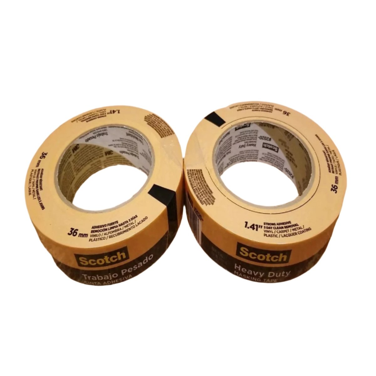 Scotch® Heavy Duty Masking Tape 2020+ (1.41" W)