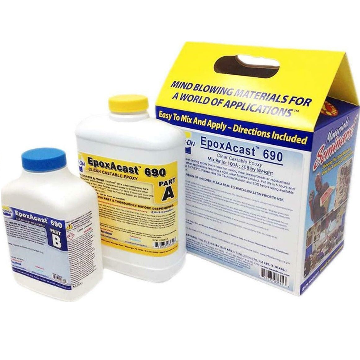 Smooth-on EpoxAcast 690 Clear Casting Resin