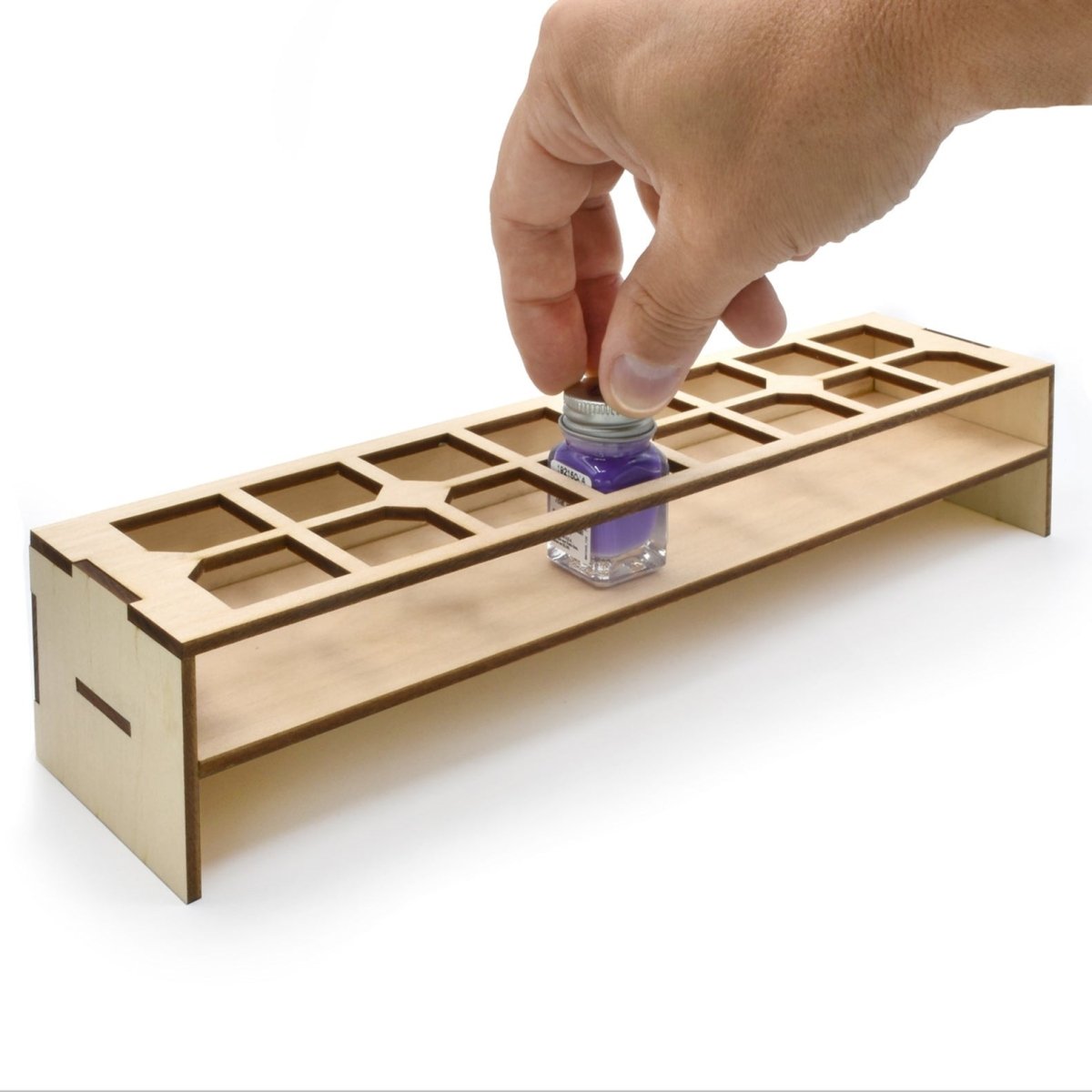 Testors Bottles Paint Rack, by Scientific