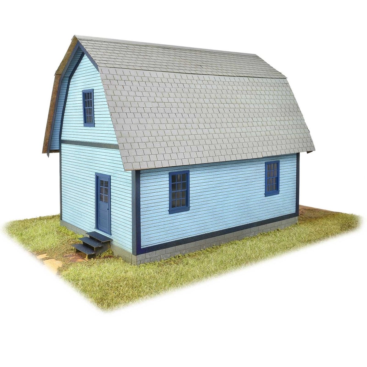 Tucson House, O Scale, Laser - Art by Scientific