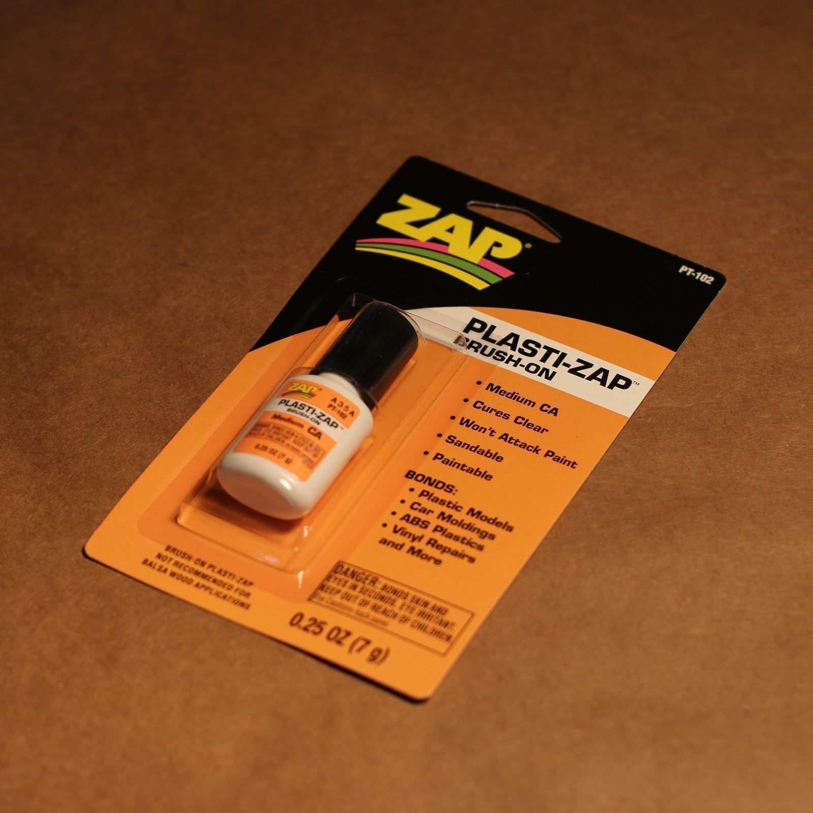 Zap Plasti - Zap CA Brush - On 1/4oz